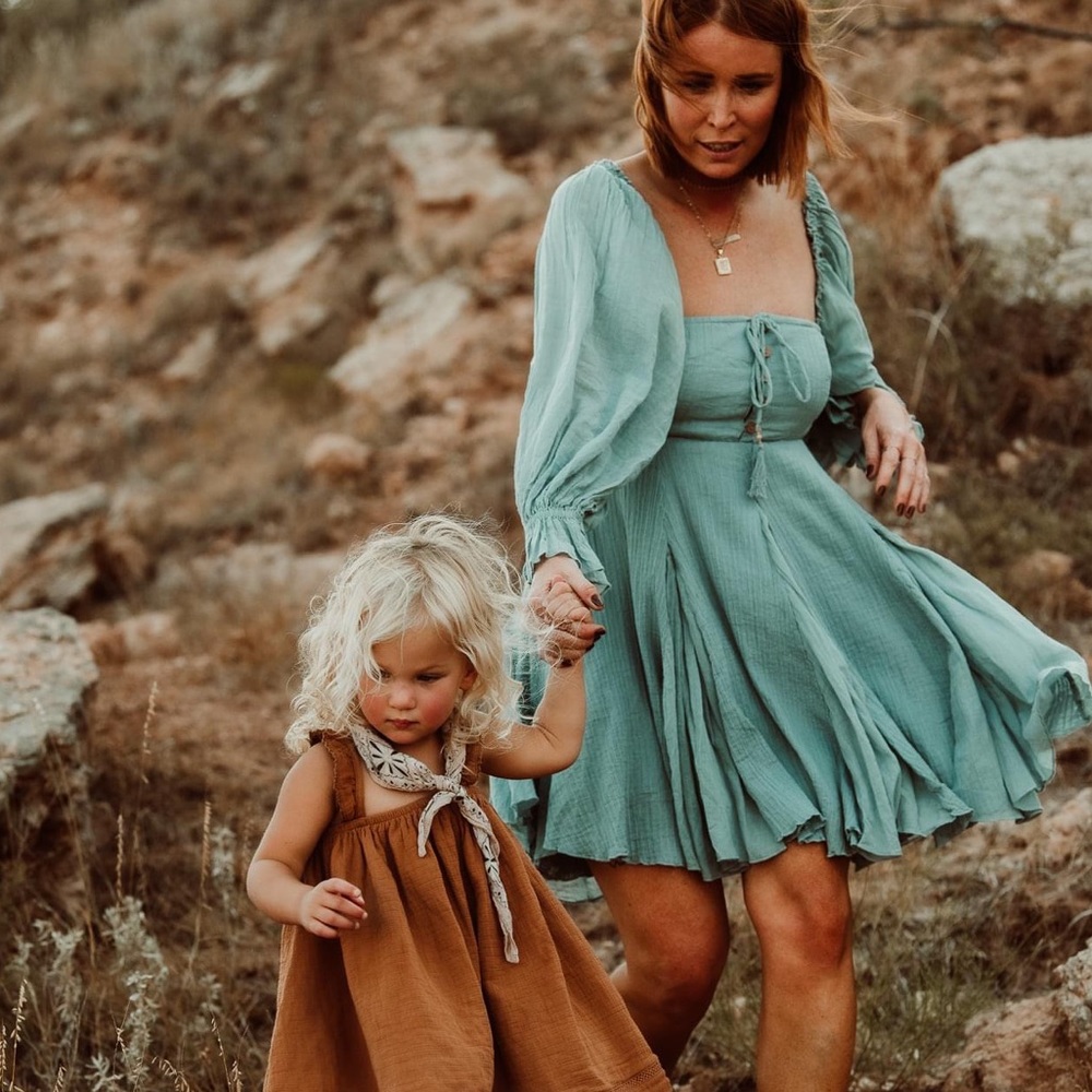 Free People linen dress